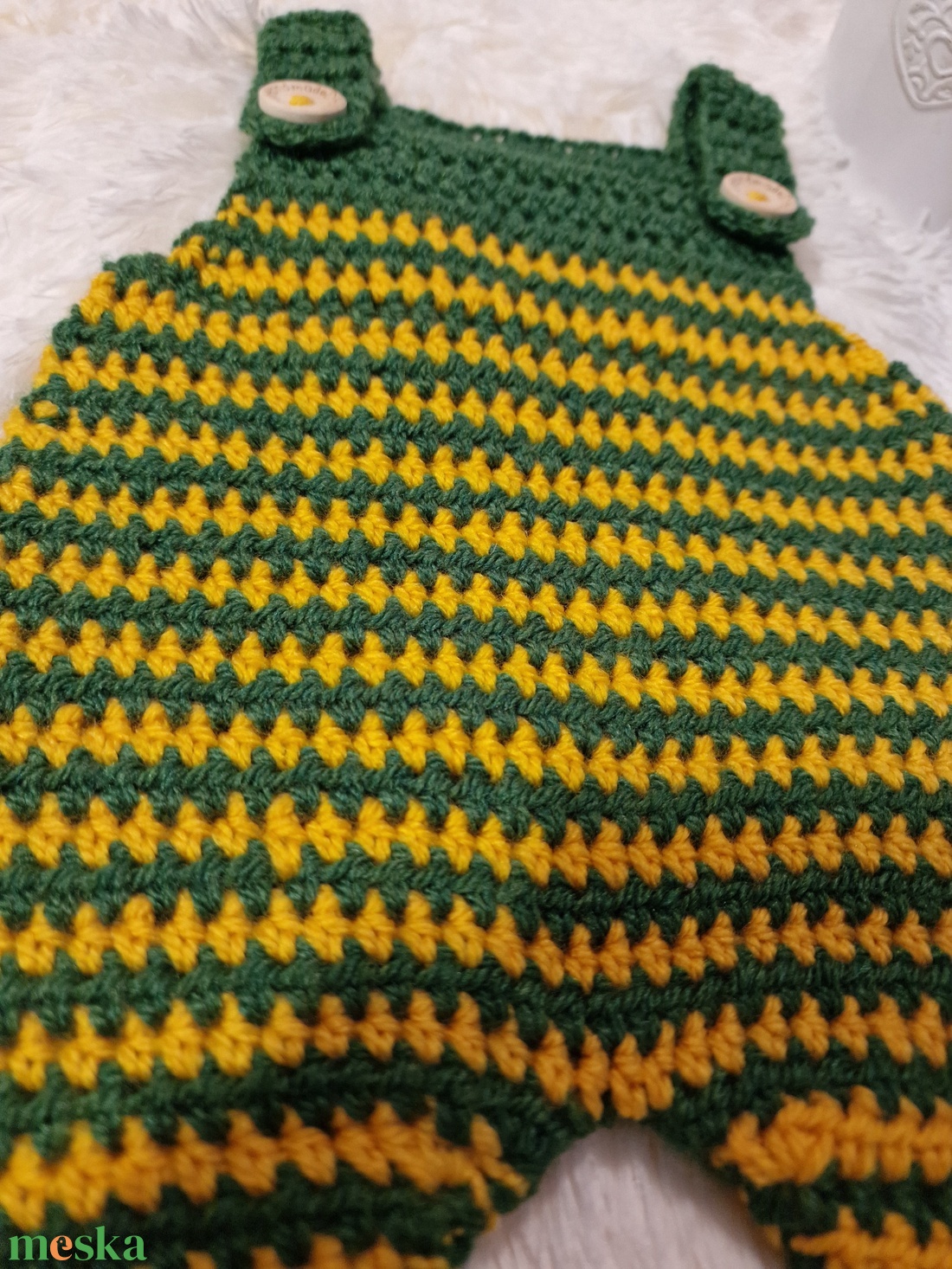 Baba kantáros rövidnadrág  - ruha & divat - gyerekruha - nadrág - Meska.hu