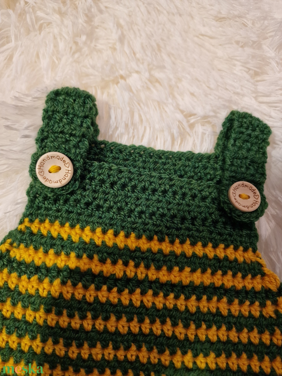 Baba kantáros rövidnadrág  - ruha & divat - gyerekruha - nadrág - Meska.hu