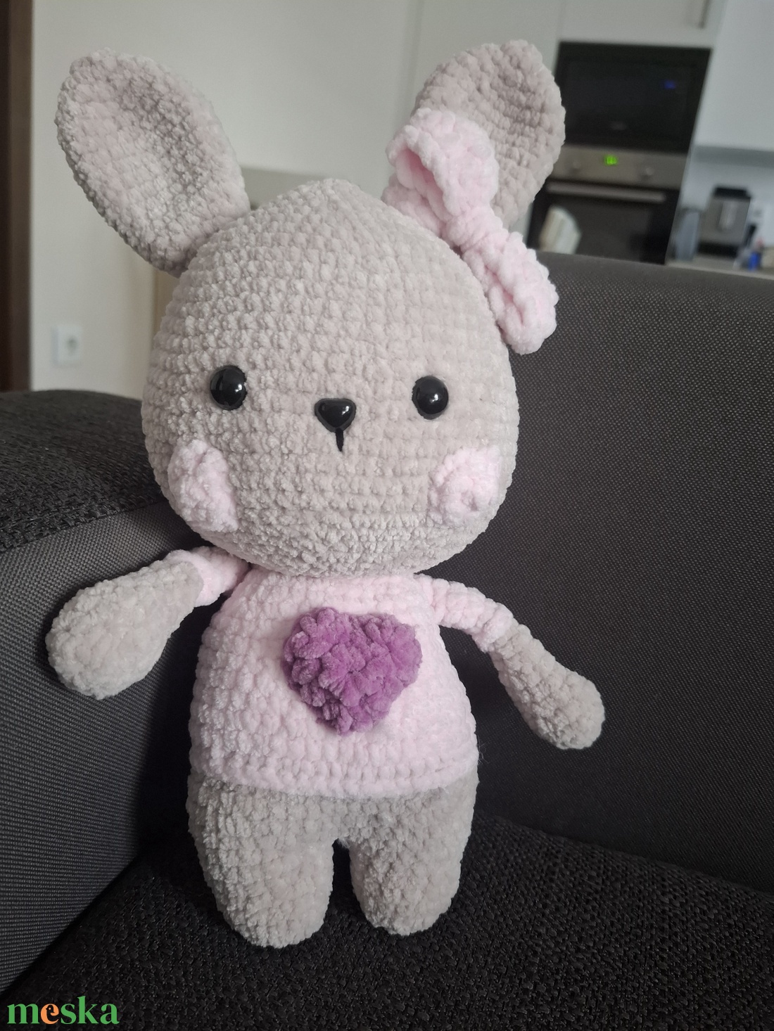 Horgolt amigurumi nyuszi - játék & sport - plüssállat & játékfigura - nyuszi - Meska.hu