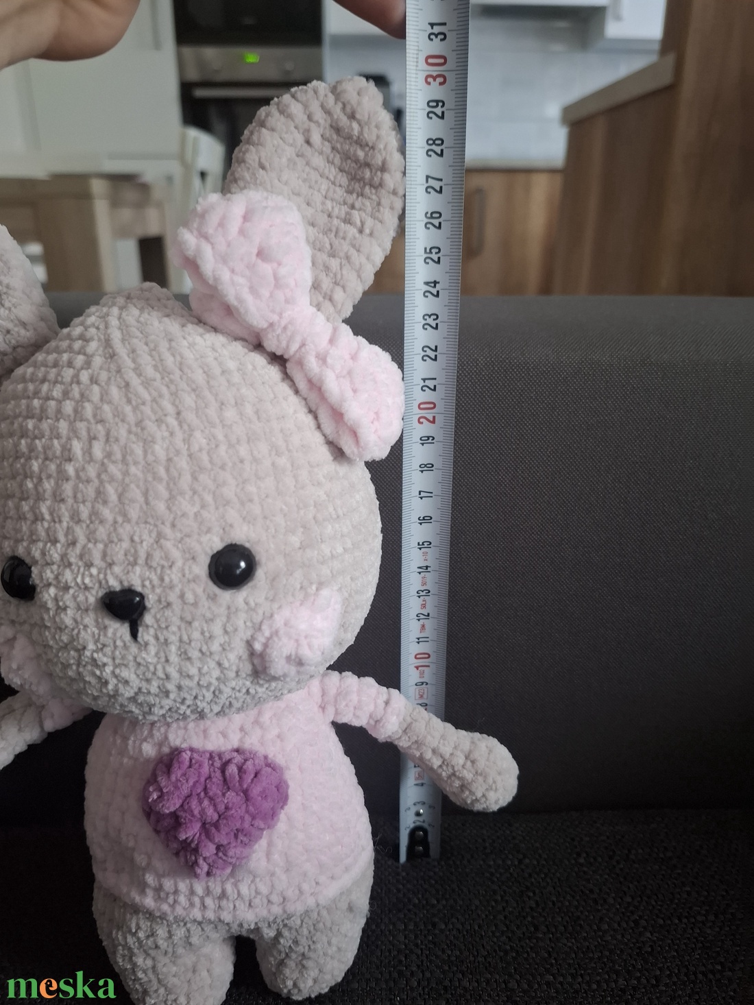 Horgolt amigurumi nyuszi - játék & sport - plüssállat & játékfigura - nyuszi - Meska.hu