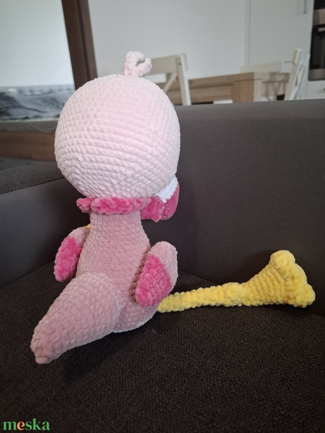 Horgolt flamingó - játék & sport - plüssállat & játékfigura - más figura - Meska.hu Horgolt flamingó - játék & sport - plüssállat & játékfigura - más figura - Meska.hu