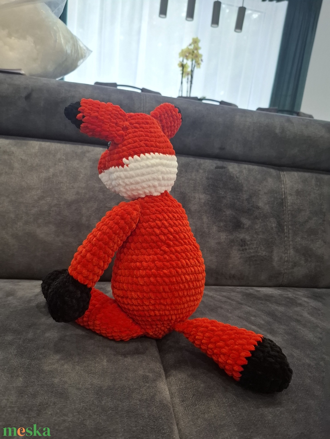 Amigurumi róka - játék & sport - plüssállat & játékfigura - róka - Meska.hu