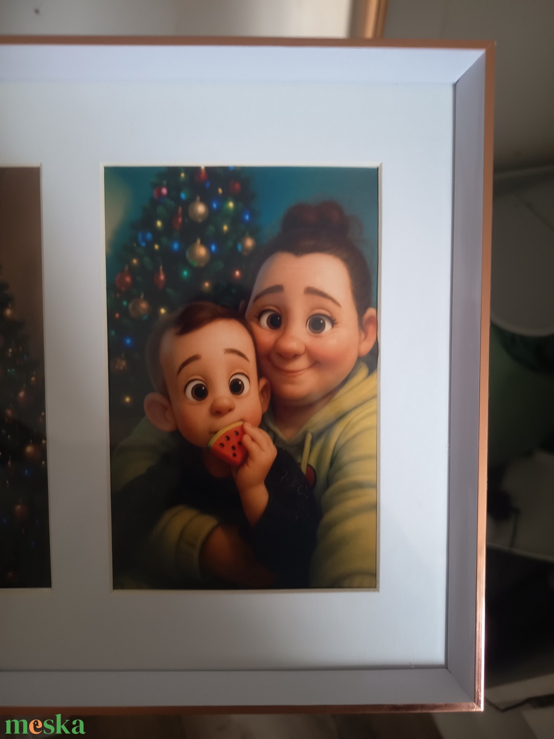 Animált portré képkeretben - otthon & életmód - papír, írószer - ajándékozás kellékei - pénzátadó képkeret - Meska.hu