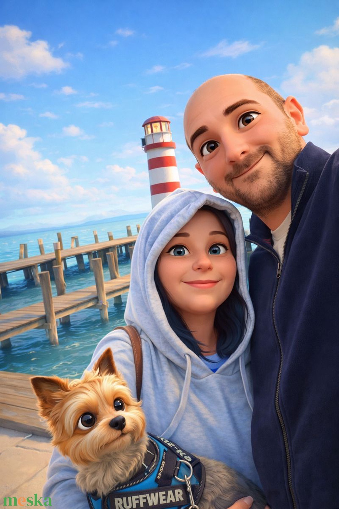 Animált portré képkeretben - otthon & életmód - papír, írószer - ajándékozás kellékei - pénzátadó képkeret - Meska.hu