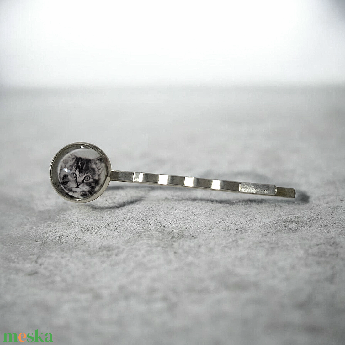 Cicás hullámcsat  - ruha & divat - hajdísz & hajcsat - hajdísz - Meska.hu