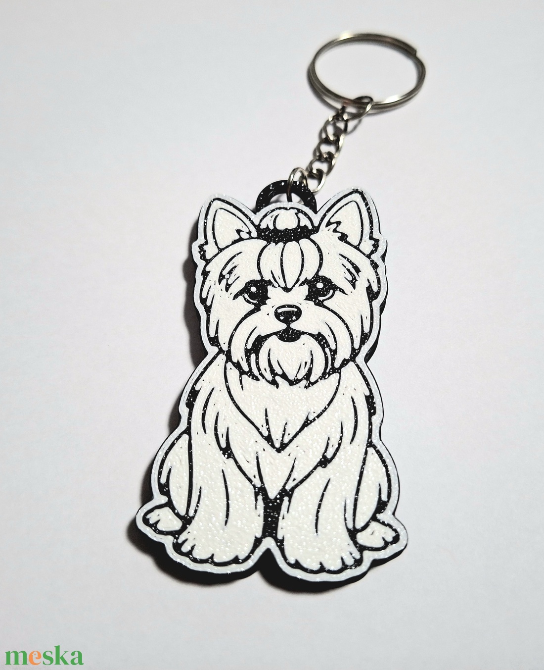 yorkshire terrier kulcstartó - táska & tok - kulcstartó & táskadísz - kulcstartó - Meska.hu