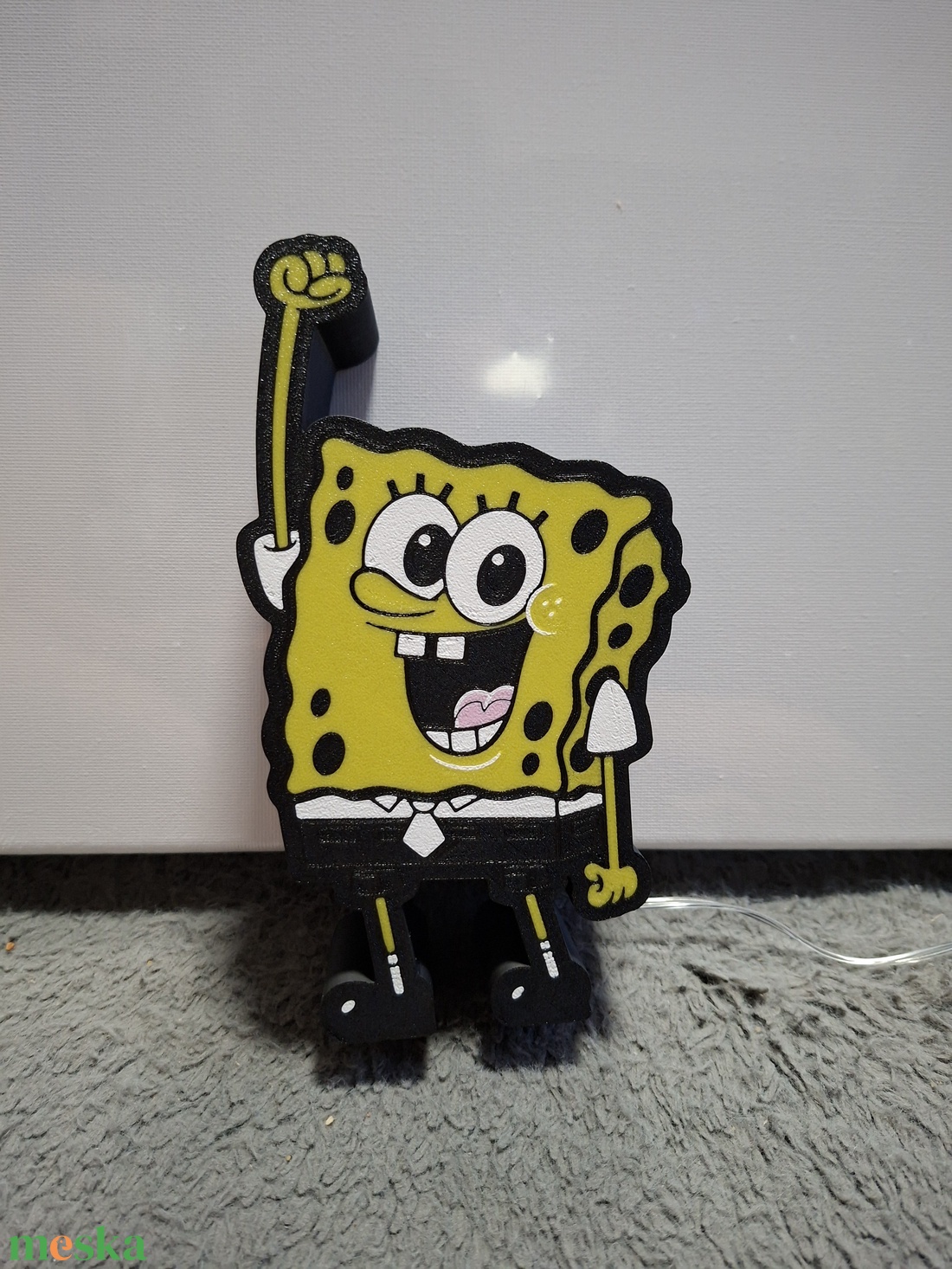 Spongyabob  éjjeli lámpa  - otthon & életmód - lámpa - hangulatlámpa - Meska.hu