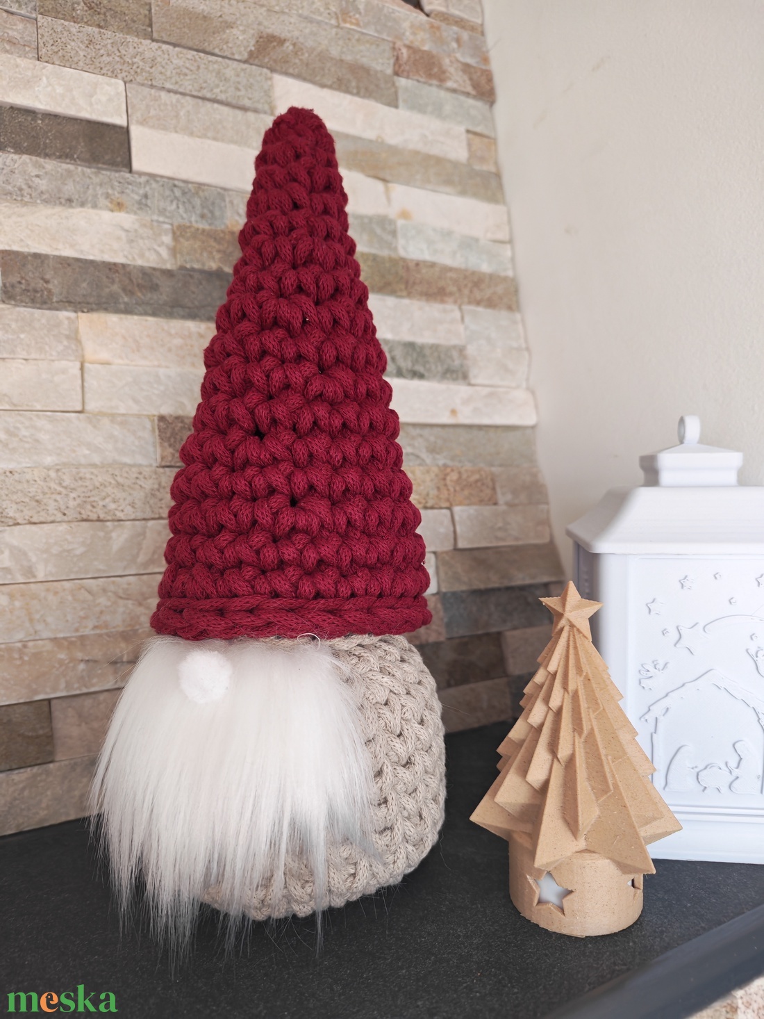 Horgolt manó - otthon & életmód - tárolás & rendszerezés - doboz - Meska.hu