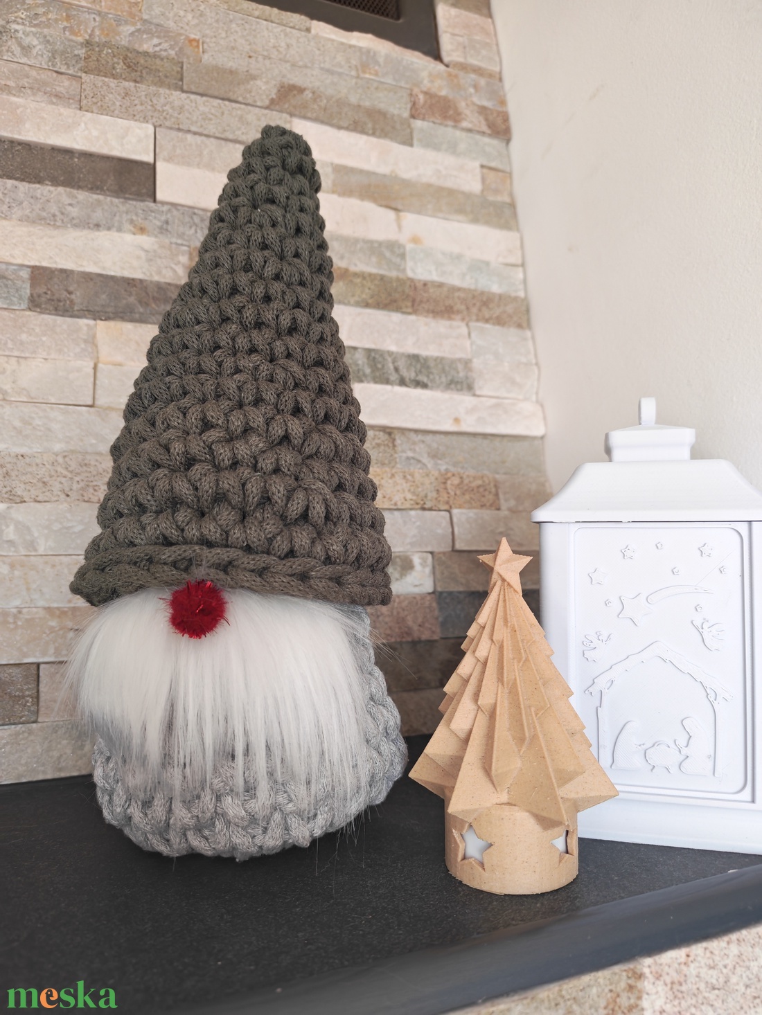 Horgolt manó - otthon & életmód - tárolás & rendszerezés - doboz - Meska.hu