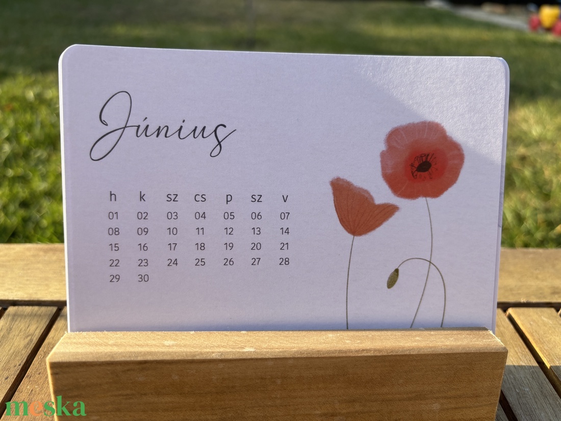 Asztali naptár 2026 - otthon & életmód - papír, írószer - naptár & tervező - Meska.hu