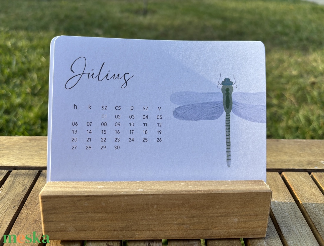 Asztali naptár 2026 - otthon & életmód - papír, írószer - naptár & tervező - Meska.hu