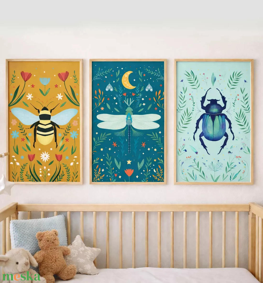 Gyerekszoba falikép csomag - művészet - grafika & illusztráció - digitális - Meska.hu