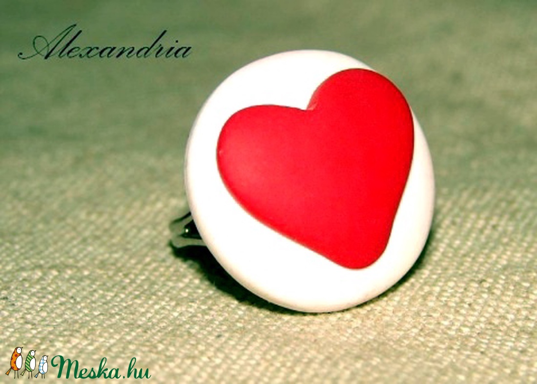 LOVE - ékszer - gyűrű - statement gyűrű - Meska.hu