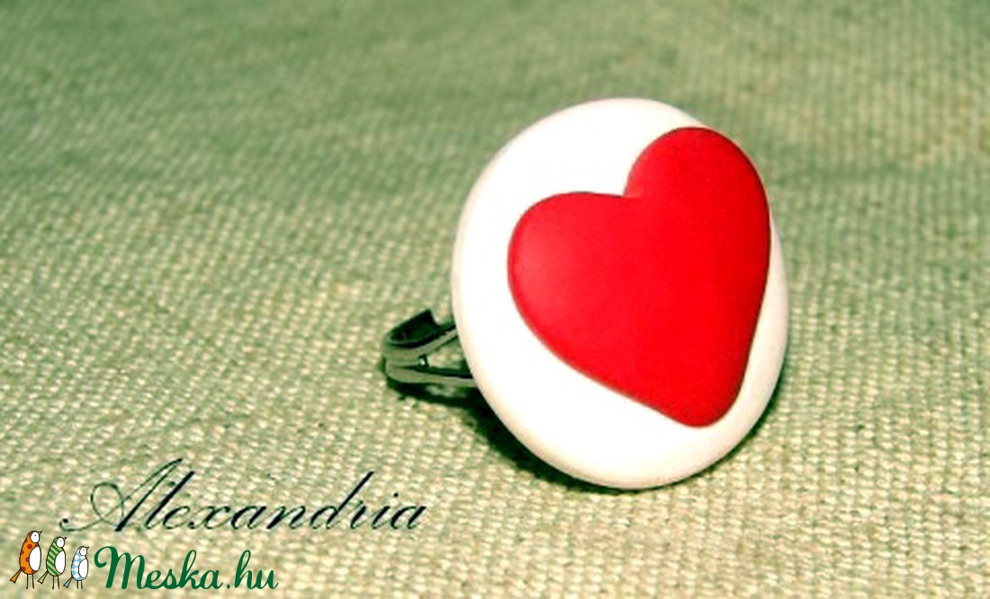 LOVE - ékszer - gyűrű - statement gyűrű - Meska.hu