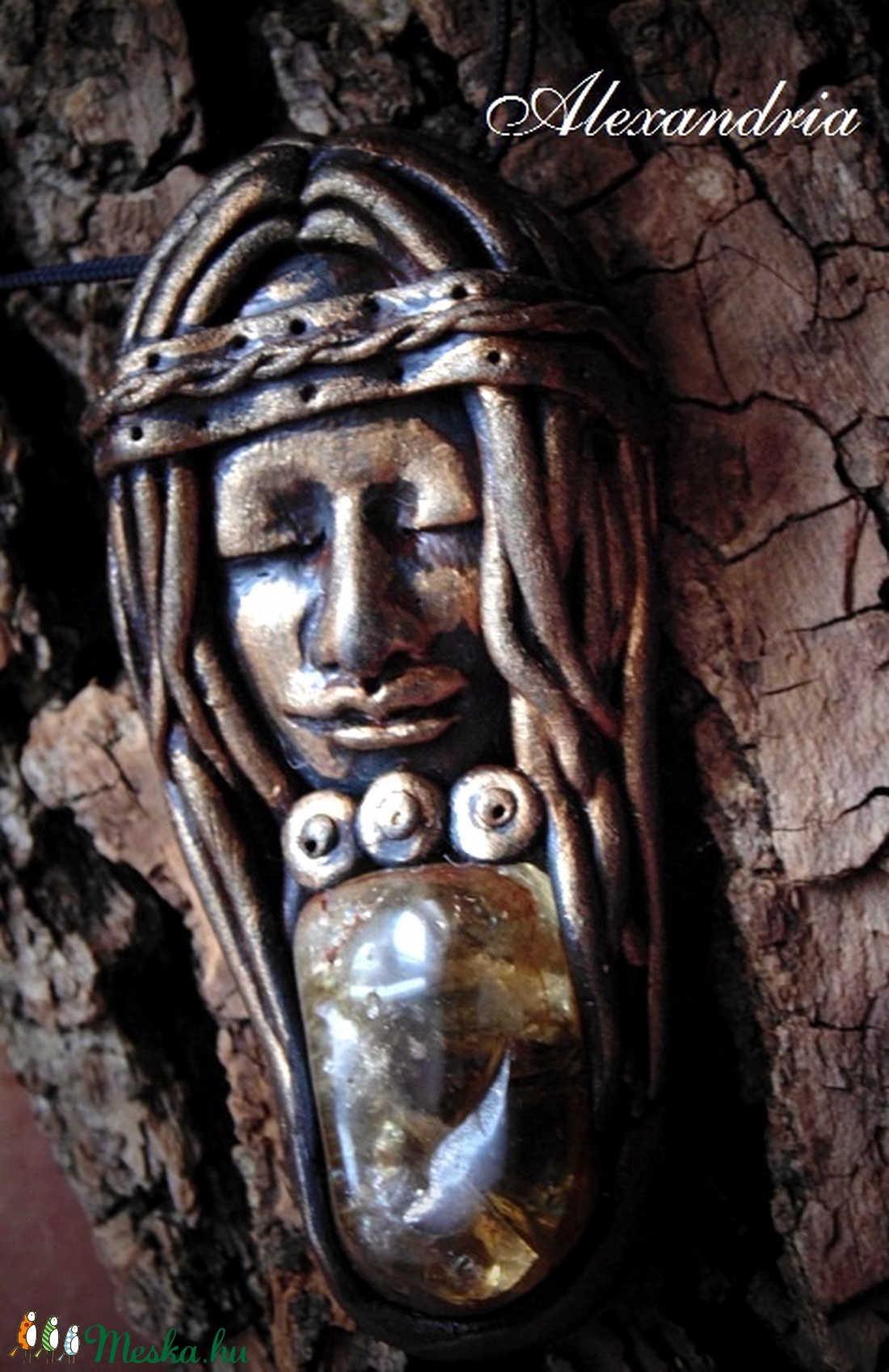 Égi istennő - mágikus amulett  - ékszer - nyaklánc - medálos nyaklánc - Meska.hu