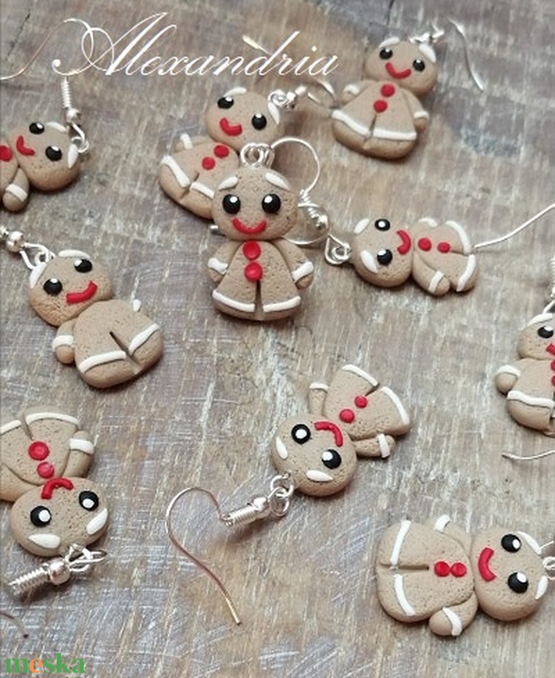 Bűbájos Mézi fülbevaló - ékszer - fülbevaló - lógó fülbevaló - Meska.hu