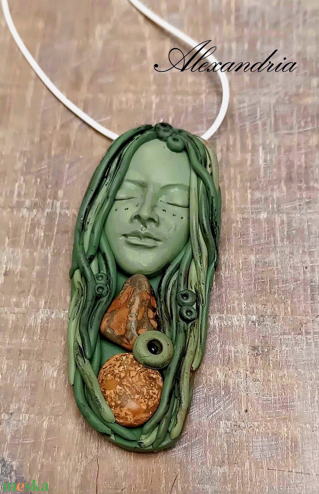 Istennő nyaklánc - ékszer - nyaklánc - cameo nyaklánc - Meska.hu