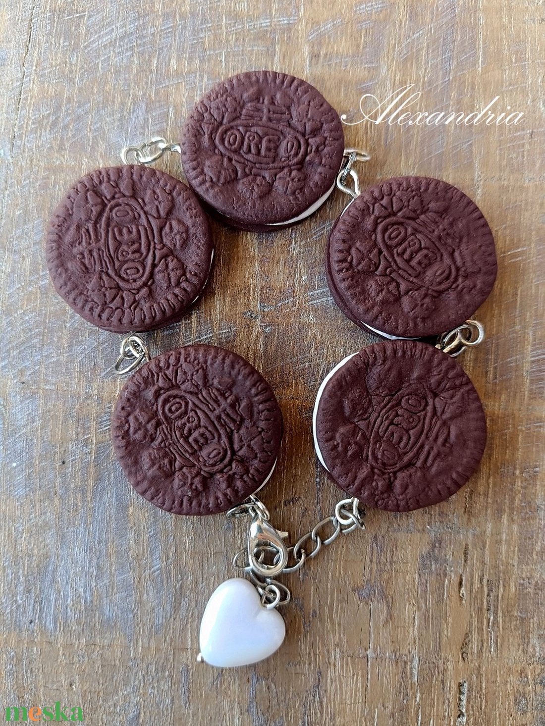 Mini oreós karkötő   - ékszer - karkötő - lánc karkötő - Meska.hu