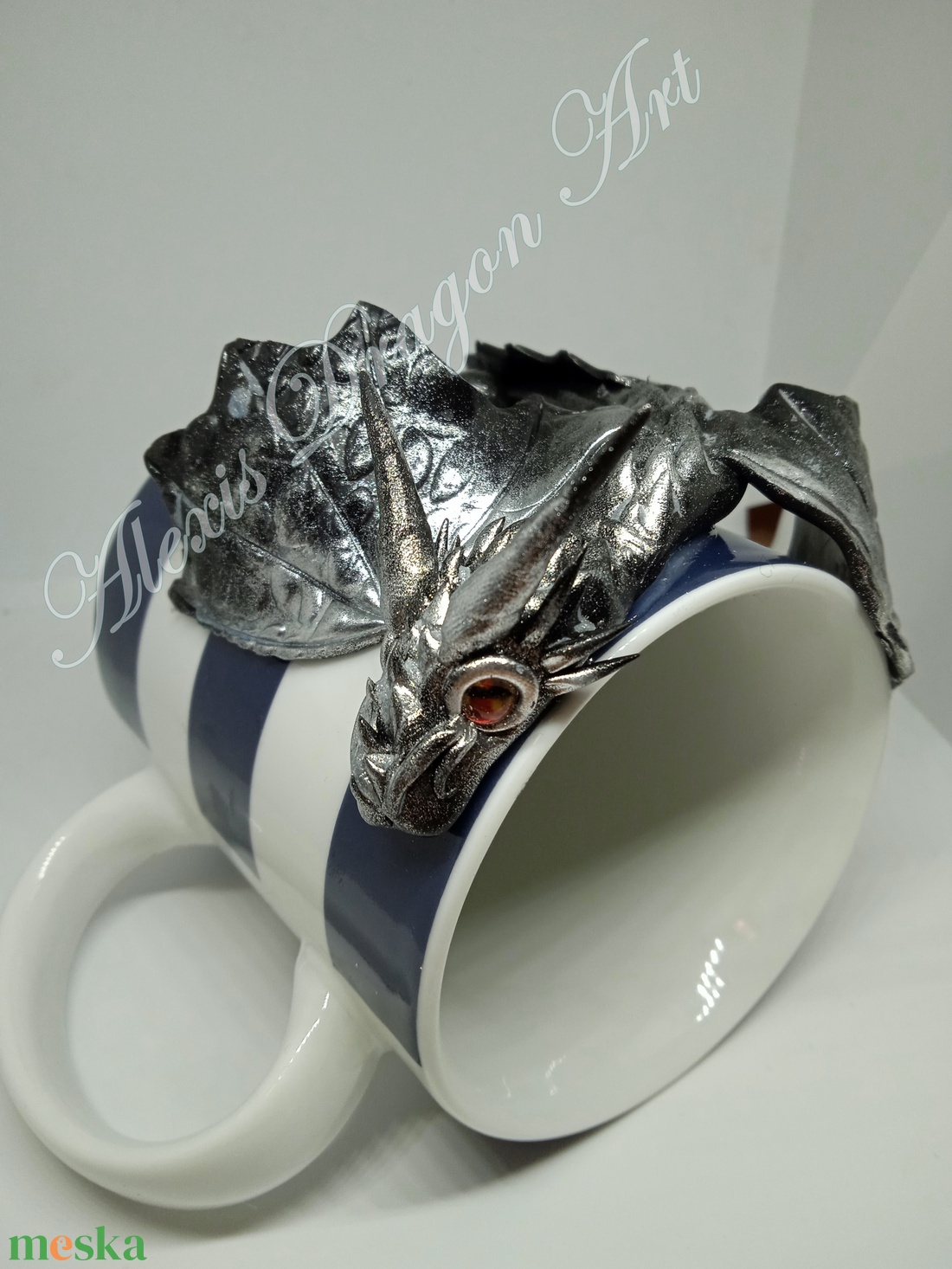 Sárkányos bögre - művészet - más művészeti ág - Meska.hu