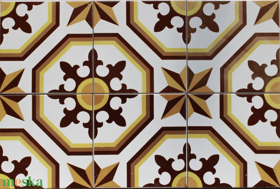 Csempe Járólap  - otthon & életmód - dekoráció - fali és függő dekoráció - csempe - Meska.hu