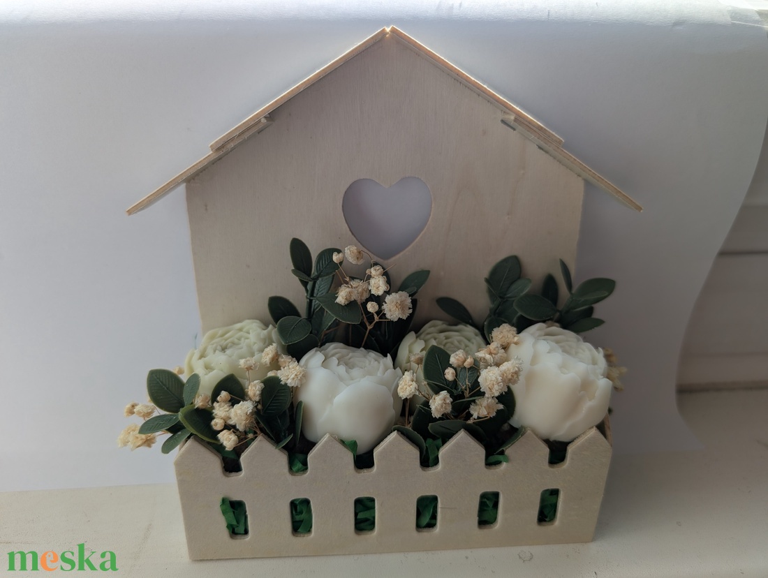 Házikó illatviasszal - otthon & életmód - dekoráció - dísztárgy - Meska.hu