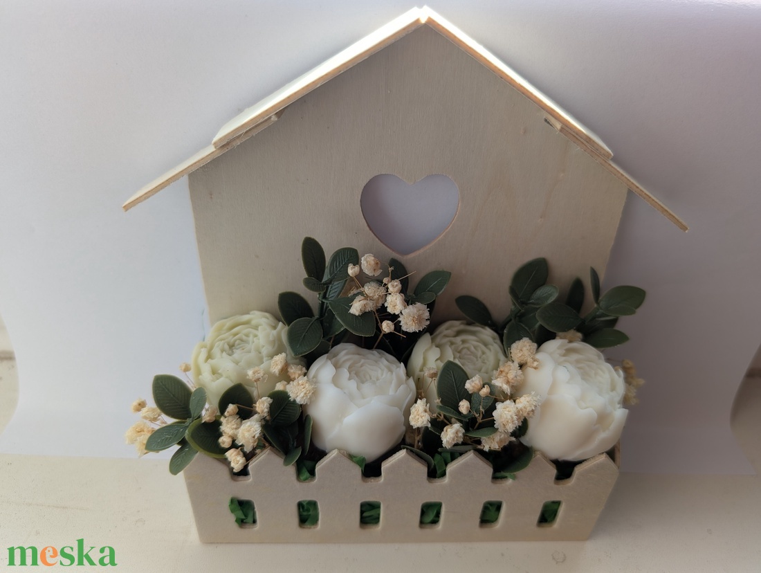 Házikó illatviasszal - otthon & életmód - dekoráció - dísztárgy - Meska.hu