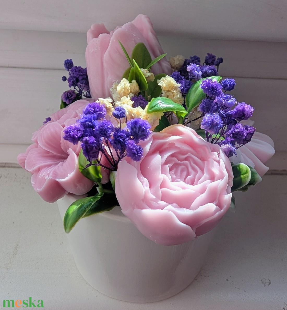 Anyák napi virágboxok - otthon & életmód - virágdekoráció - virágok - virágbox - Meska.hu