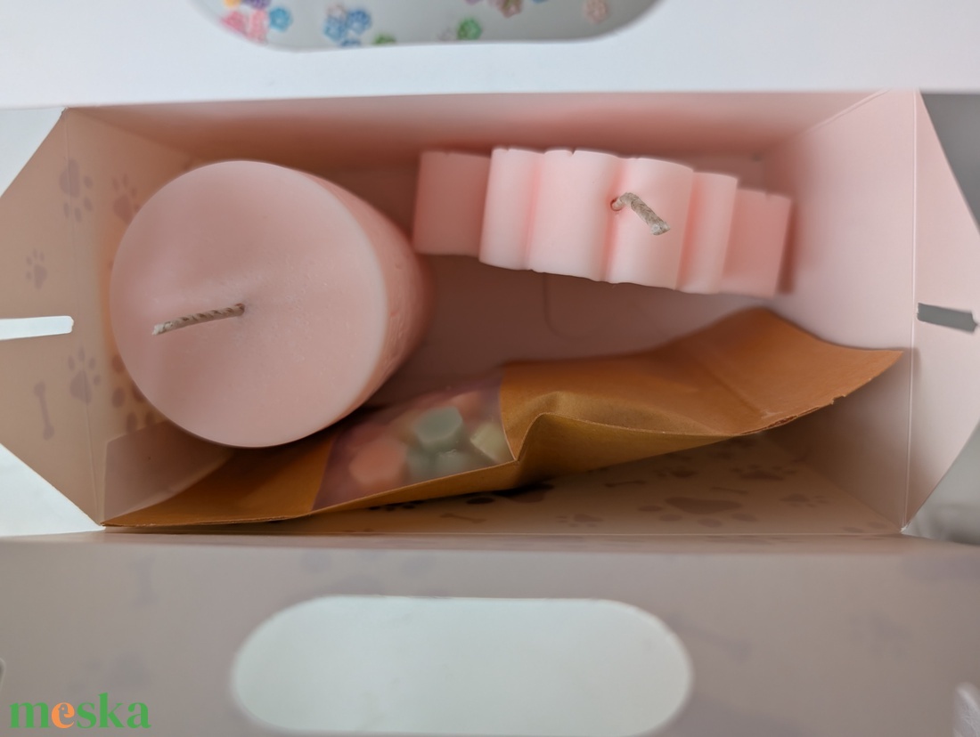 Kutyás ajándékbox - otthon & életmód - gyertya, illat, aroma - gyertya - Meska.hu