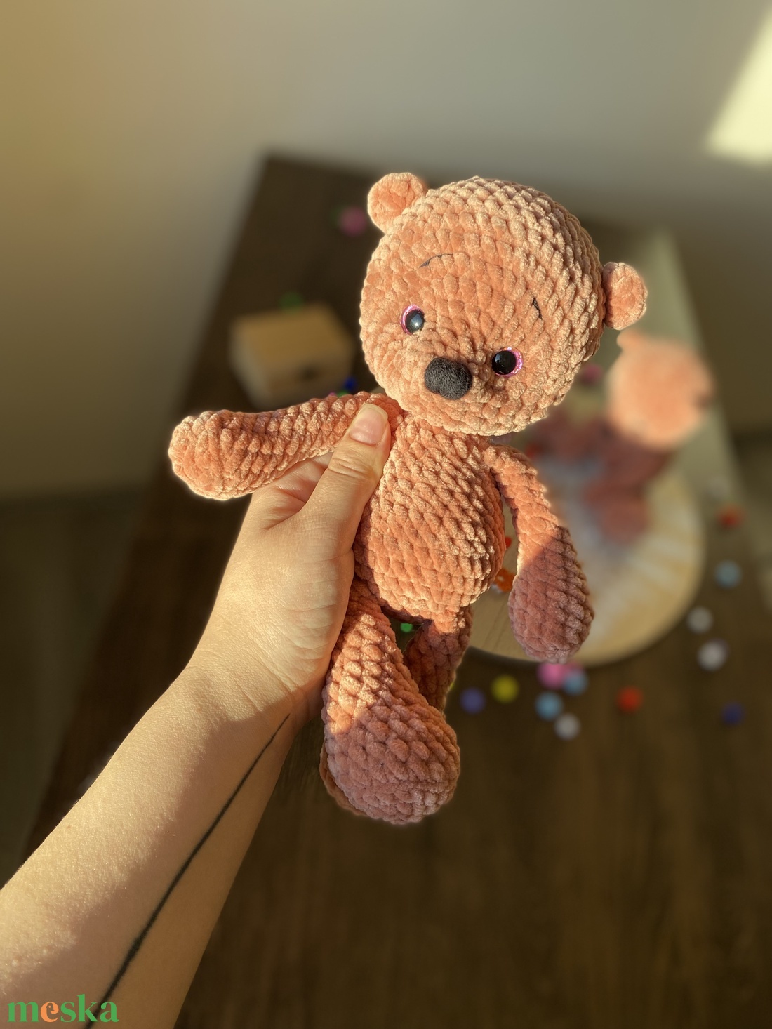 Mackó  - játék & sport - plüssállat & játékfigura - maci - Meska.hu