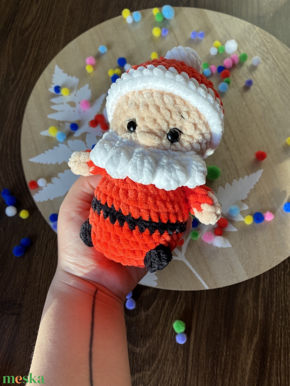 Mikulás  - játék & sport - plüssállat & játékfigura - más figura - Meska.hu