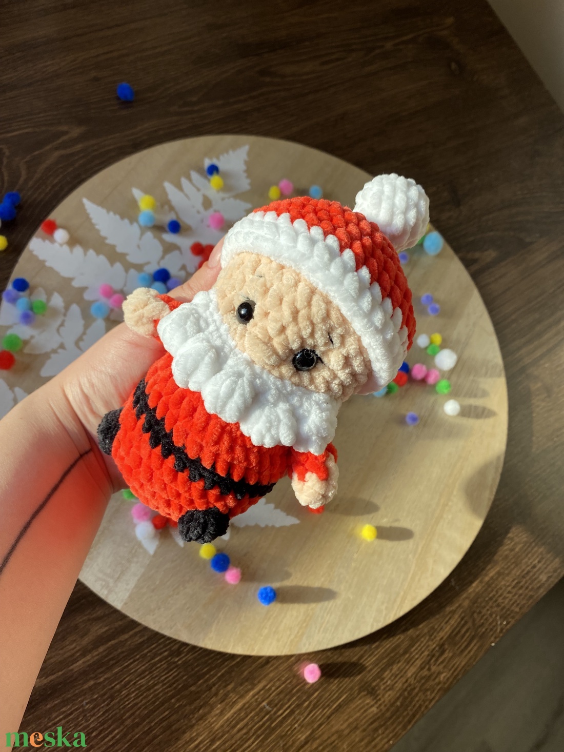 Mikulás  - játék & sport - plüssállat & játékfigura - más figura - Meska.hu