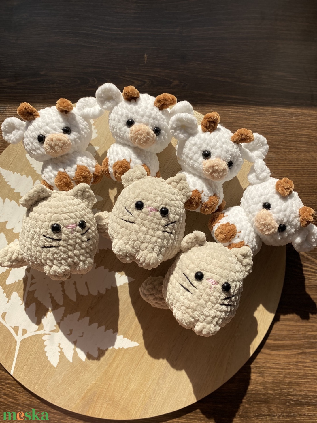 Kis tehén - játék & sport - plüssállat & játékfigura - más figura - Meska.hu