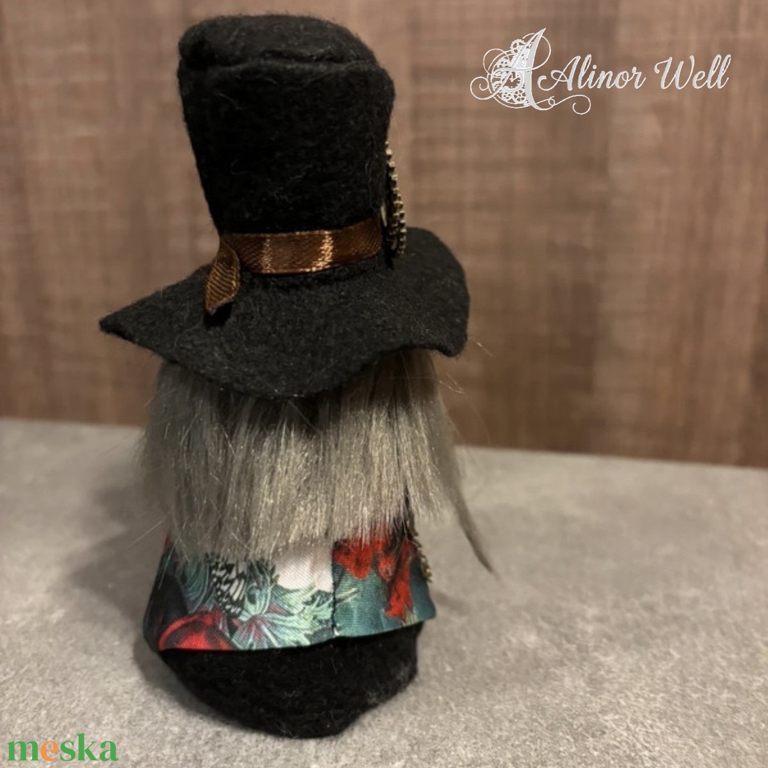 Thaddeus Bakony, a steampunk manó - játék & sport - plüssállat & játékfigura - manó - Meska.hu