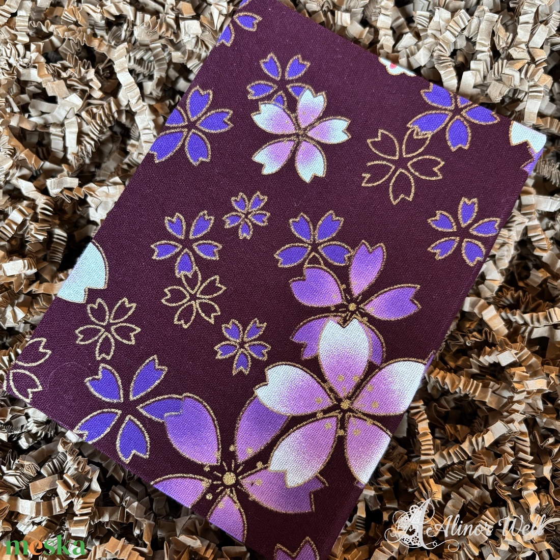 Cseresznyevirág füzet - otthon & életmód - papír, írószer - jegyzetfüzet & napló - Meska.hu