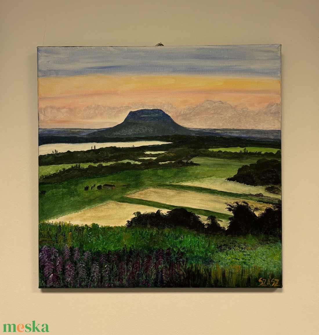 A naplemente tanúja - festmény - művészet - festmény - akril - Meska.hu