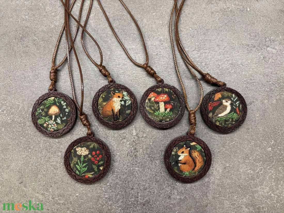 Erdei Álom nyaklánc - ékszer - nyaklánc - medálos nyaklánc - Meska.hu