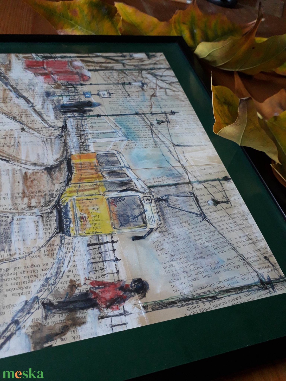 Budapest Tram #2, 2021 - művészet - grafika & illusztráció - ceruzarajz - Meska.hu