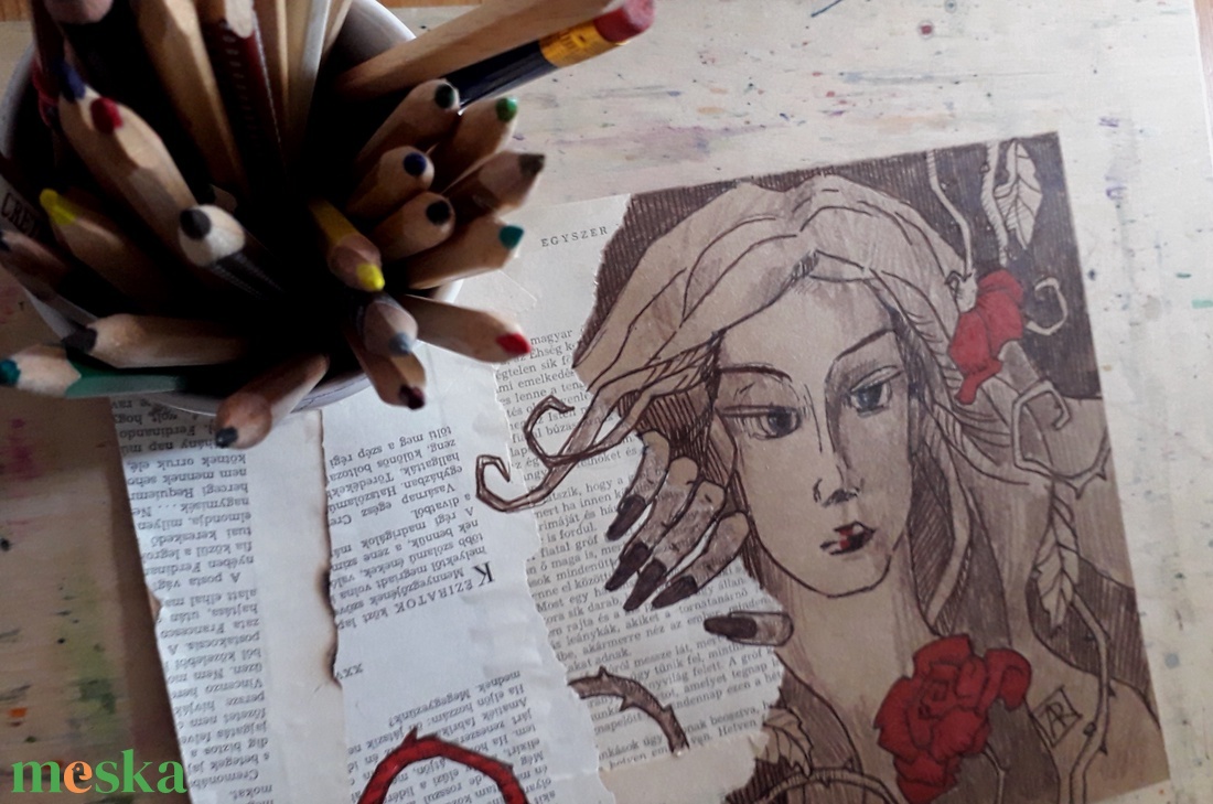 Ahol a vadrózsák nőnek... - művészet - grafika & illusztráció - egyéb rajzok - Meska.hu Ahol a vadrózsák nőnek... - művészet - grafika & illusztráció - egyéb rajzok - Meska.hu