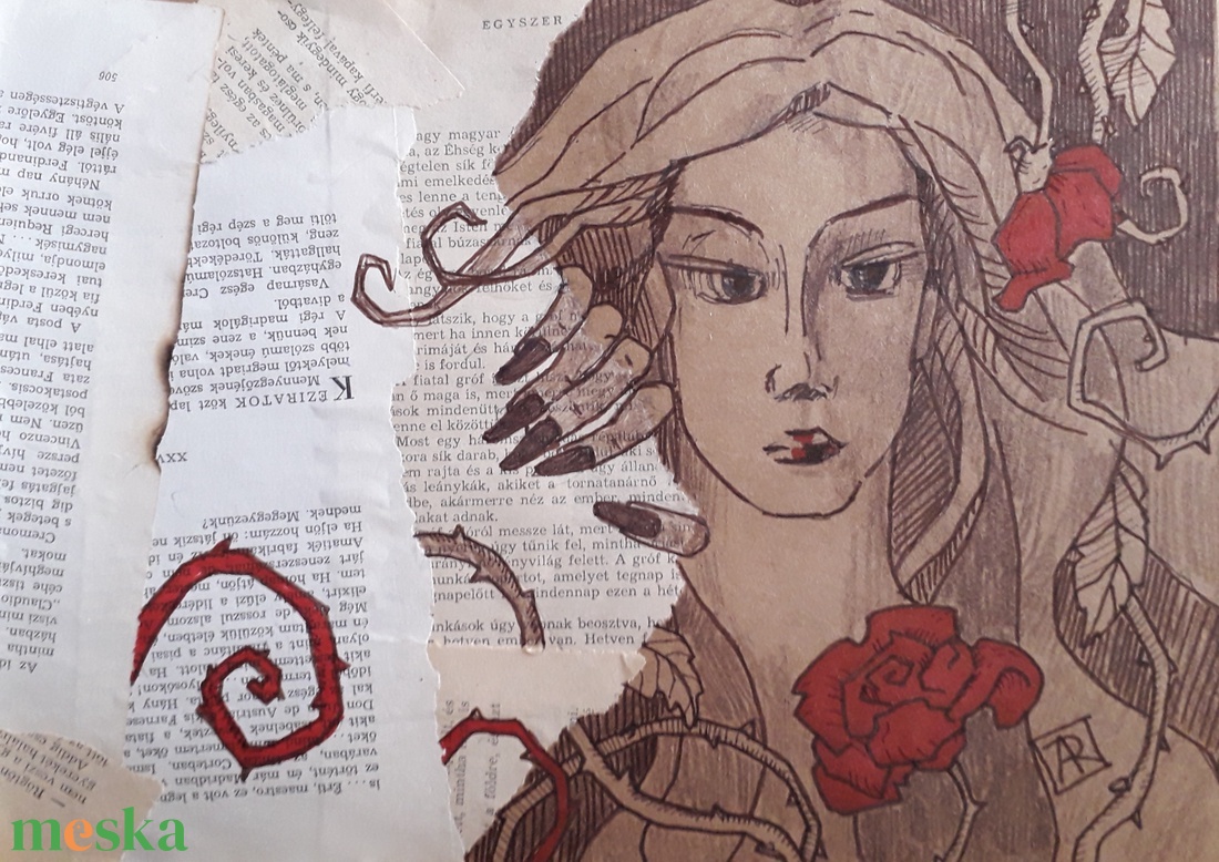 Ahol a vadrózsák nőnek... - művészet - grafika & illusztráció - egyéb rajzok - Meska.hu Ahol a vadrózsák nőnek... - művészet - grafika & illusztráció - egyéb rajzok - Meska.hu