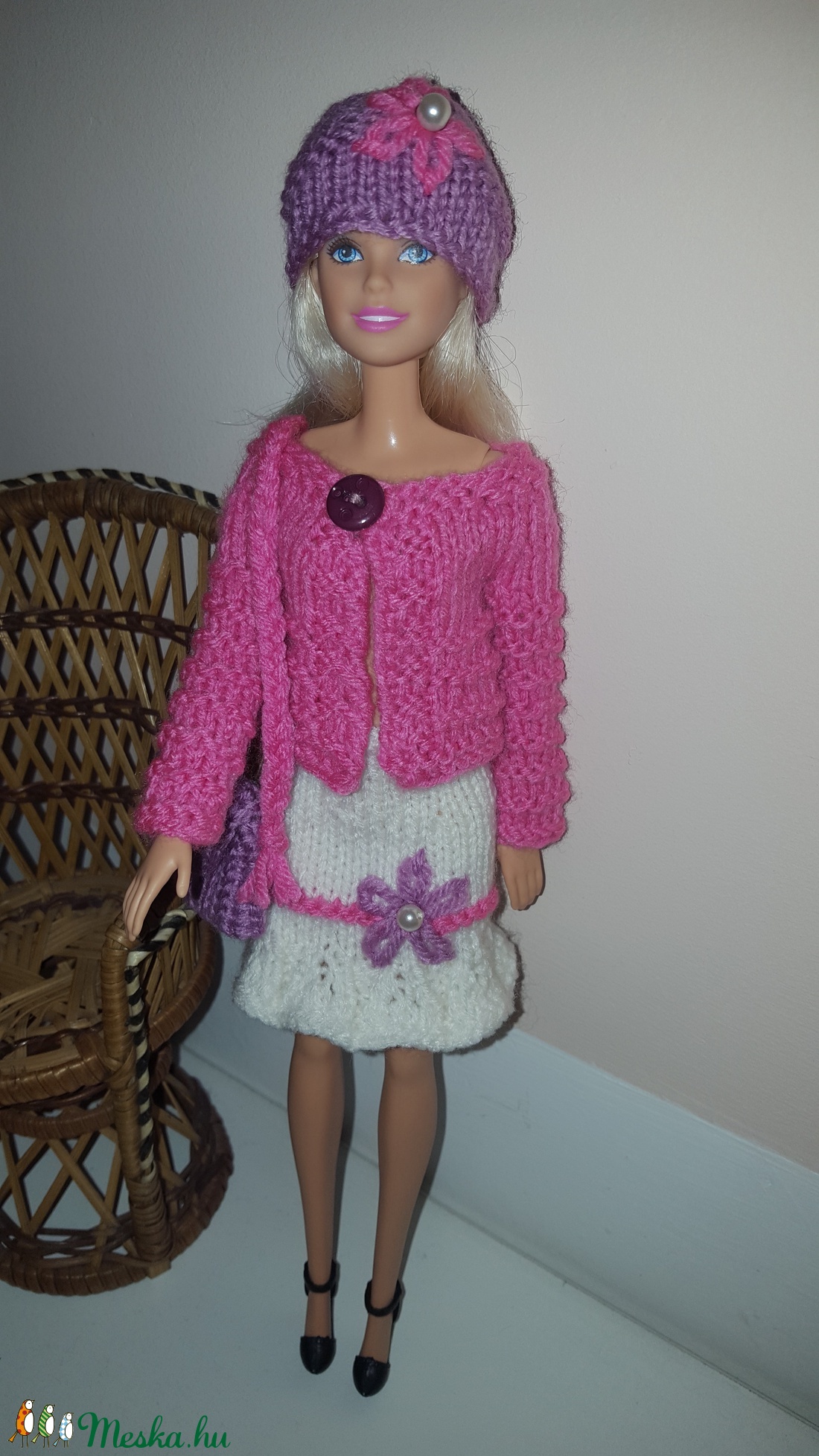 Kézzel kötött barbie ruha - - Meska.hu Kézzel kötött barbie ruha - - Meska.hu