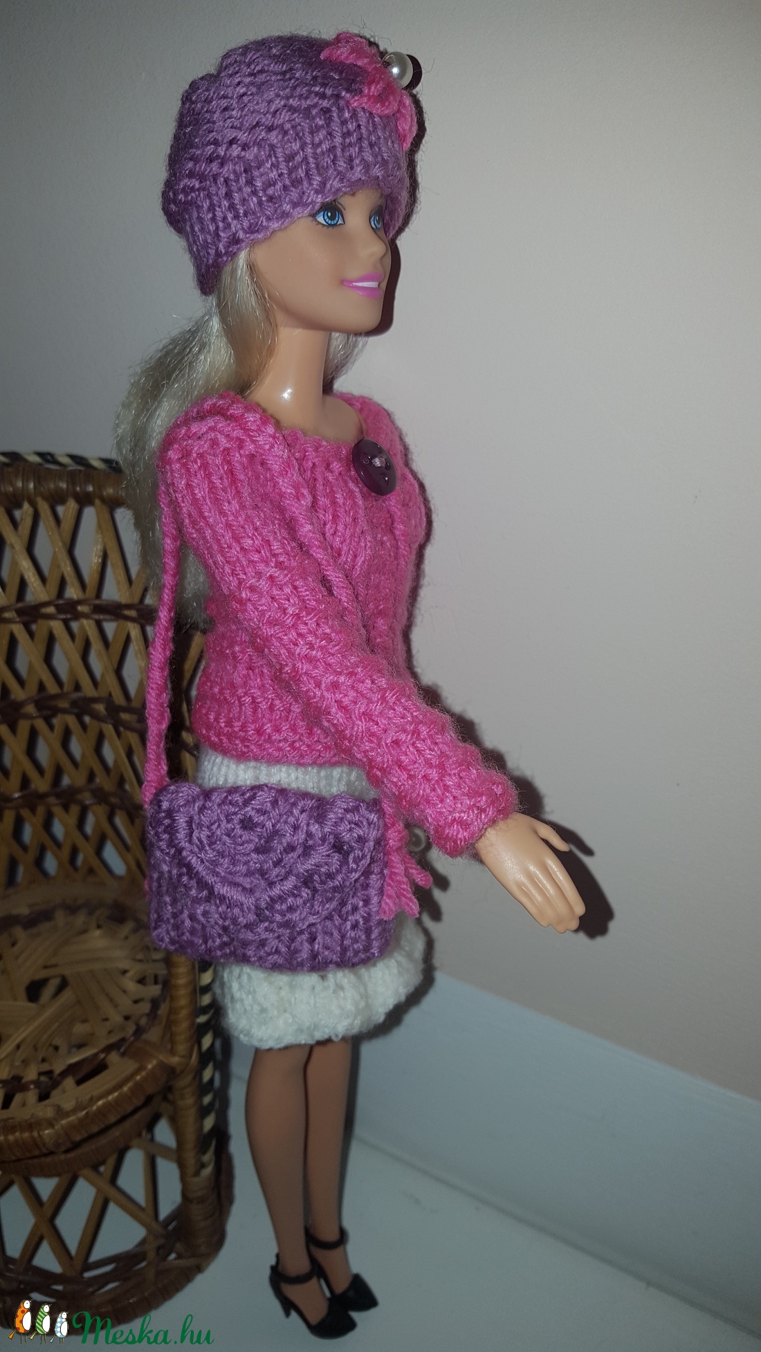 Kézzel kötött barbie ruha - - Meska.hu Kézzel kötött barbie ruha - - Meska.hu