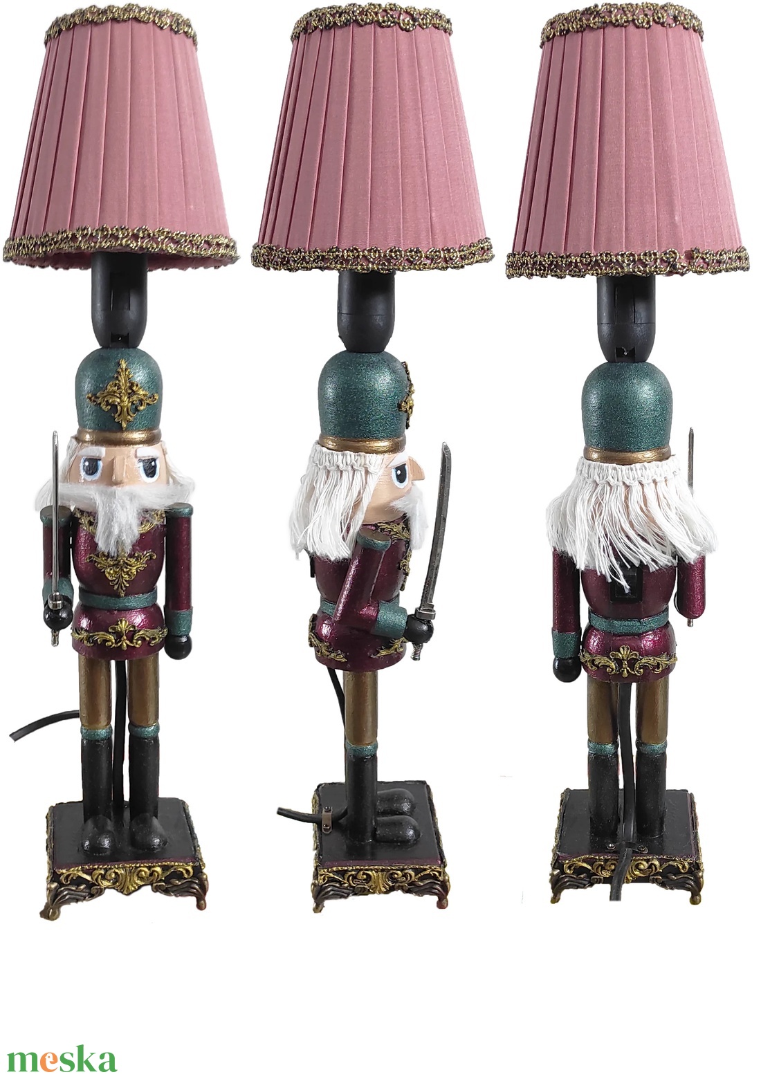 Diótörő katona lámpa - otthon & életmód - lámpa - asztali lámpa - Meska.hu