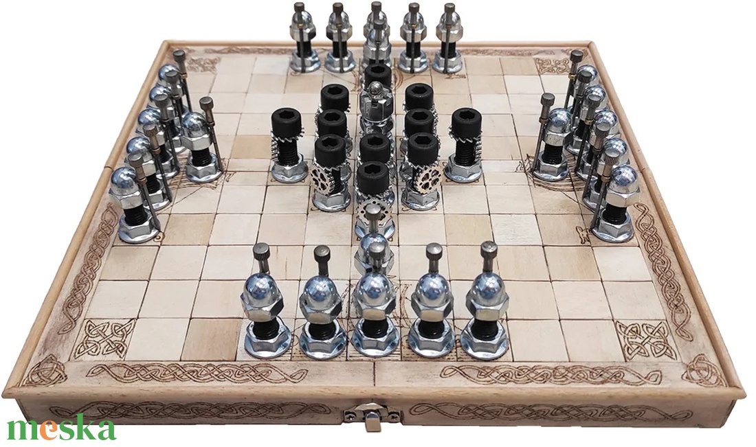 Viking sakkészlet - játék & sport - táblajáték és kártyajáték - sakk - Meska.hu
