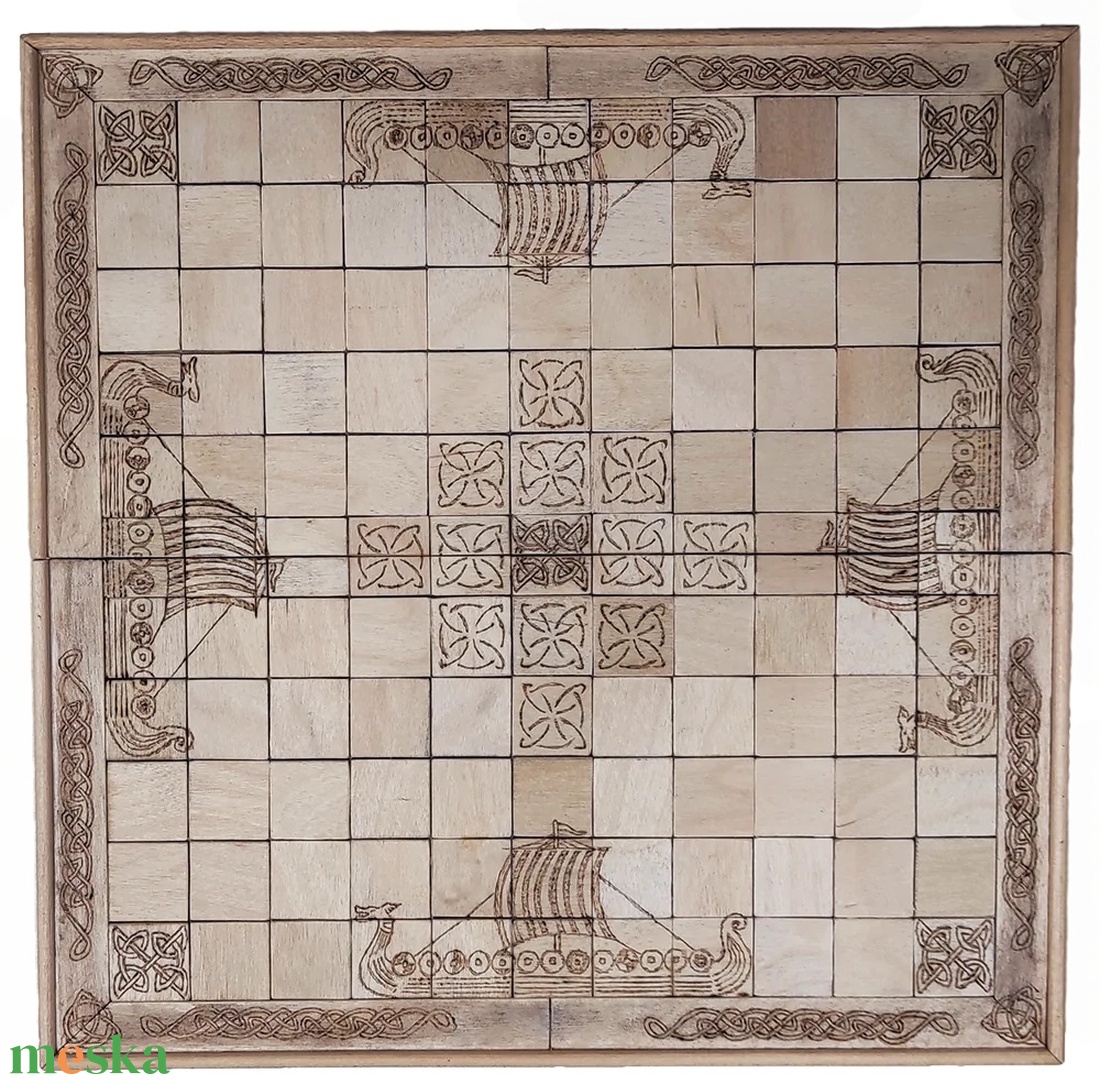 Viking sakkészlet - játék & sport - táblajáték és kártyajáték - sakk - Meska.hu