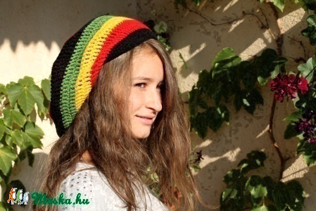 Horgolt raszta sapka  -  - Meska.hu