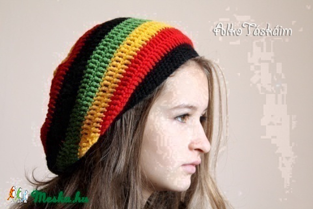 Horgolt raszta sapka  -  - Meska.hu