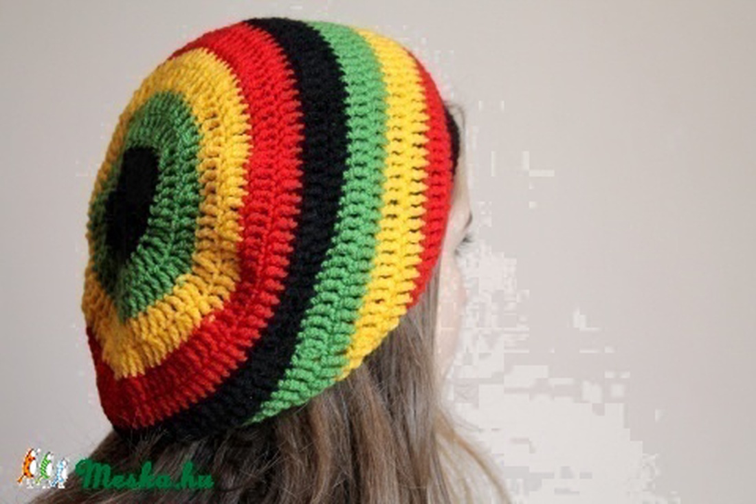 Horgolt raszta sapka  -  - Meska.hu