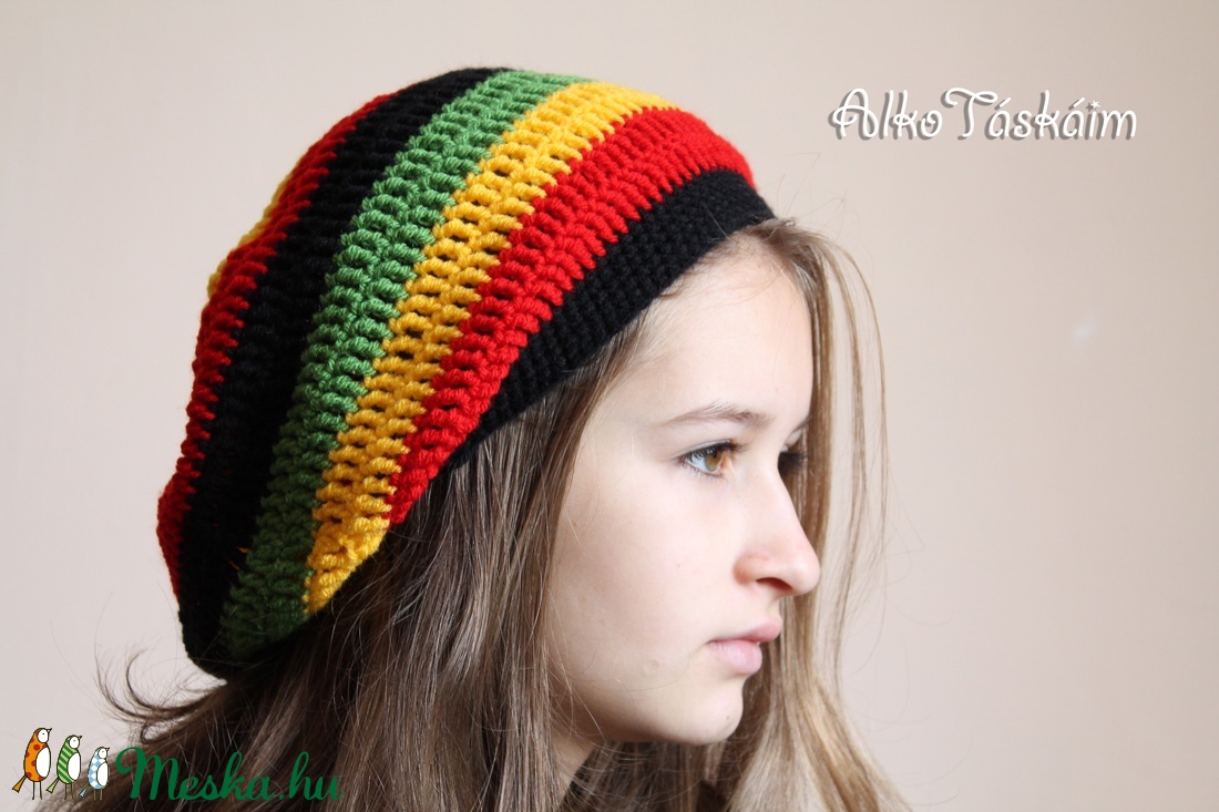 Horgolt raszta sapka  -  - Meska.hu