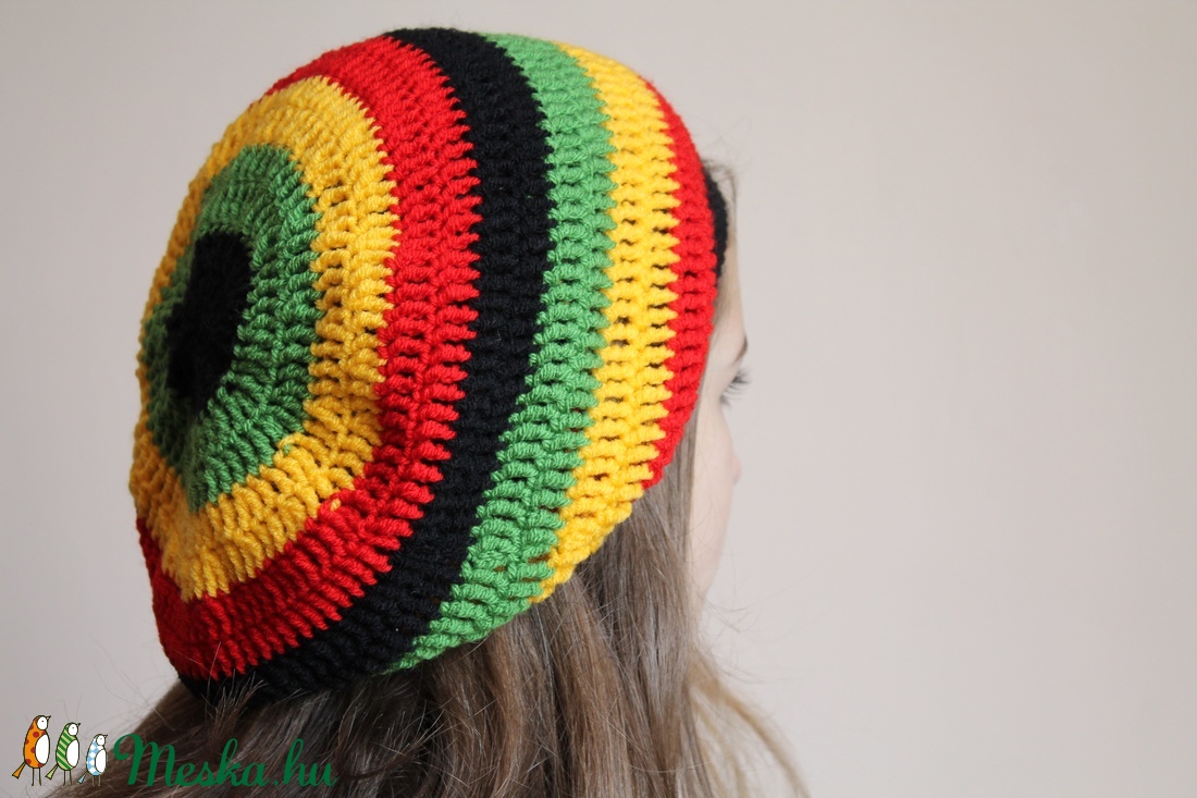 Horgolt raszta sapka  -  - Meska.hu