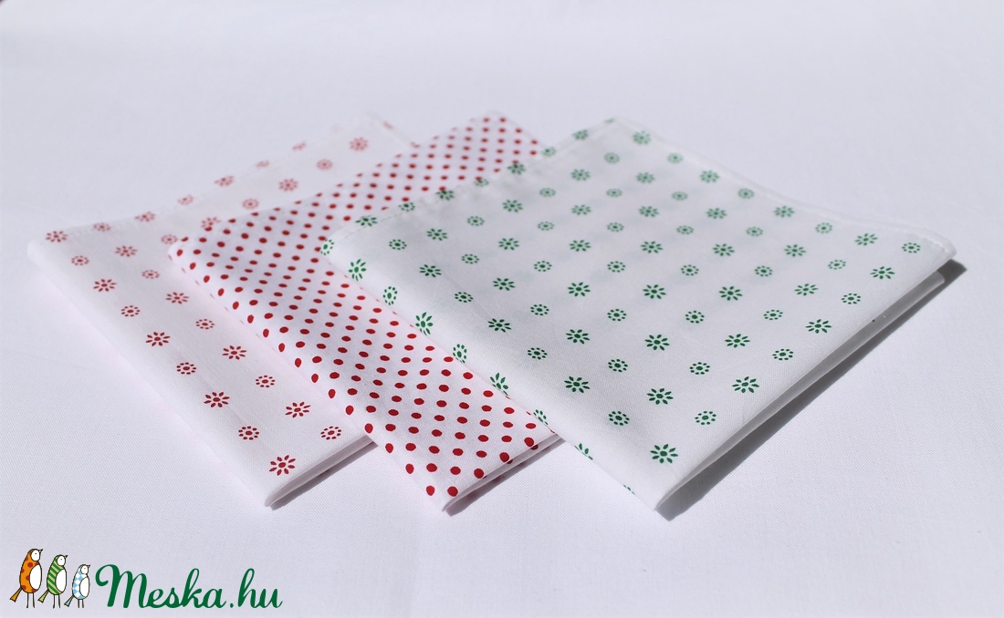 3 db textil zsebkendő egy csomagban - szépségápolás - egészségmegőrzési kellékek - Meska.hu 3 db textil zsebkendő egy csomagban - szépségápolás - egészségmegőrzési kellékek - Meska.hu